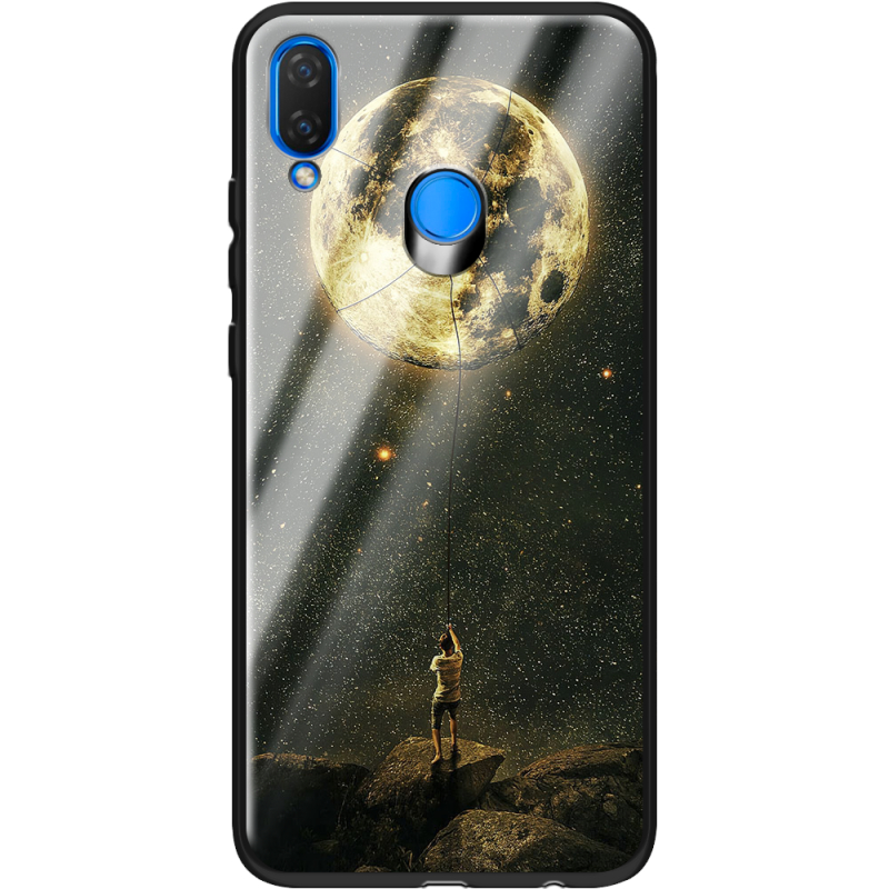 Защитный чехол BoxFace Glossy Panel Huawei P Smart Plus Reach for the Moon