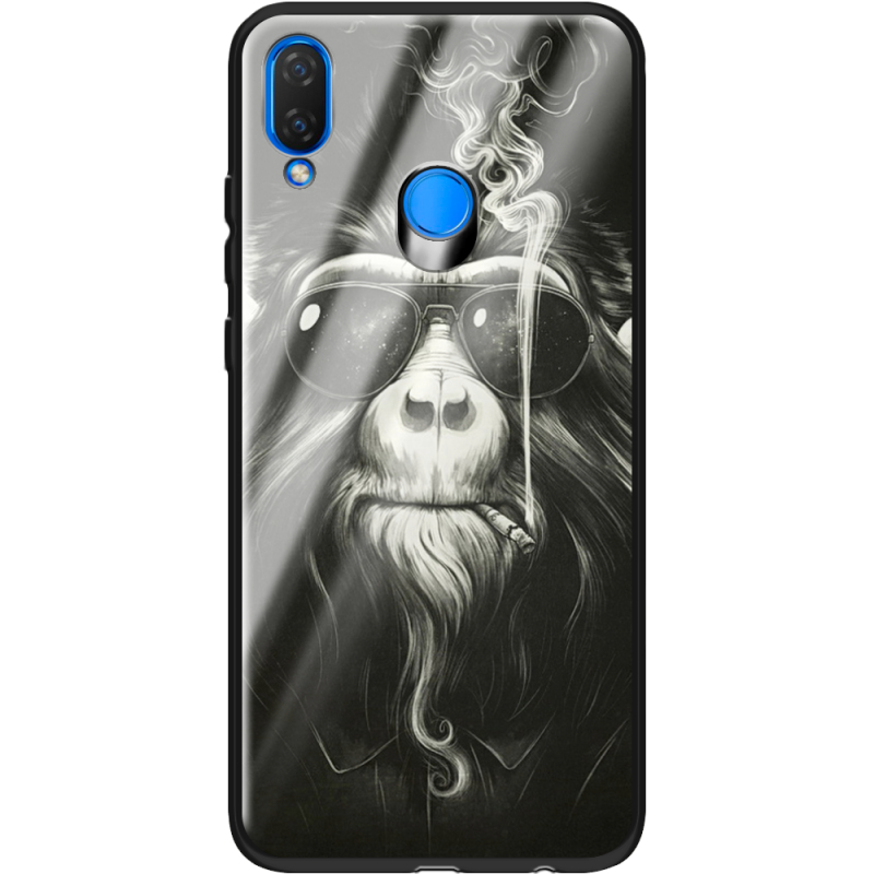 Защитный чехол BoxFace Glossy Panel Huawei P Smart Plus Smokey Monkey