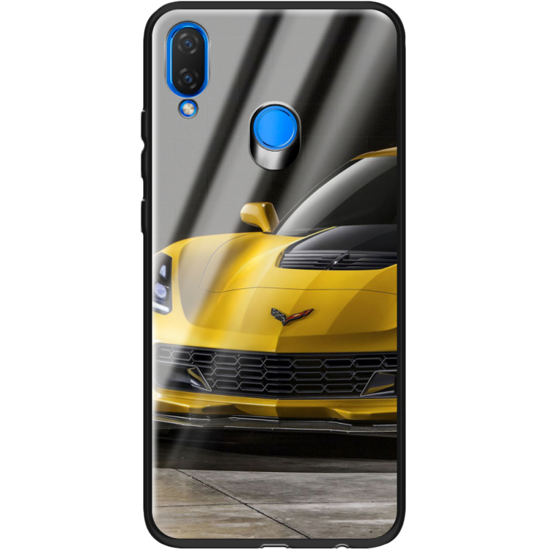 Защитный чехол BoxFace Glossy Panel Huawei P Smart Plus Corvette Z06