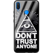 Защитный чехол BoxFace Glossy Panel Huawei P Smart Plus Dont Trust Anyone