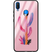 Защитный чехол BoxFace Glossy Panel Huawei P Smart Plus Pink Desert