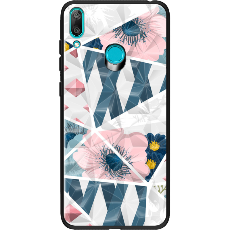 Чехол Prizma Uprint Huawei Y7 2019 Flower Mirror