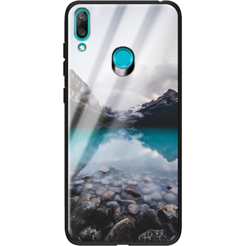 Защитный чехол BoxFace Glossy Panel Huawei Y7 2019 Blue Lake