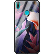 Защитный чехол BoxFace Glossy Panel Huawei Y7 2019 Calla Flower