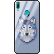 Защитный чехол BoxFace Glossy Panel Huawei Y7 2019 Wolfie