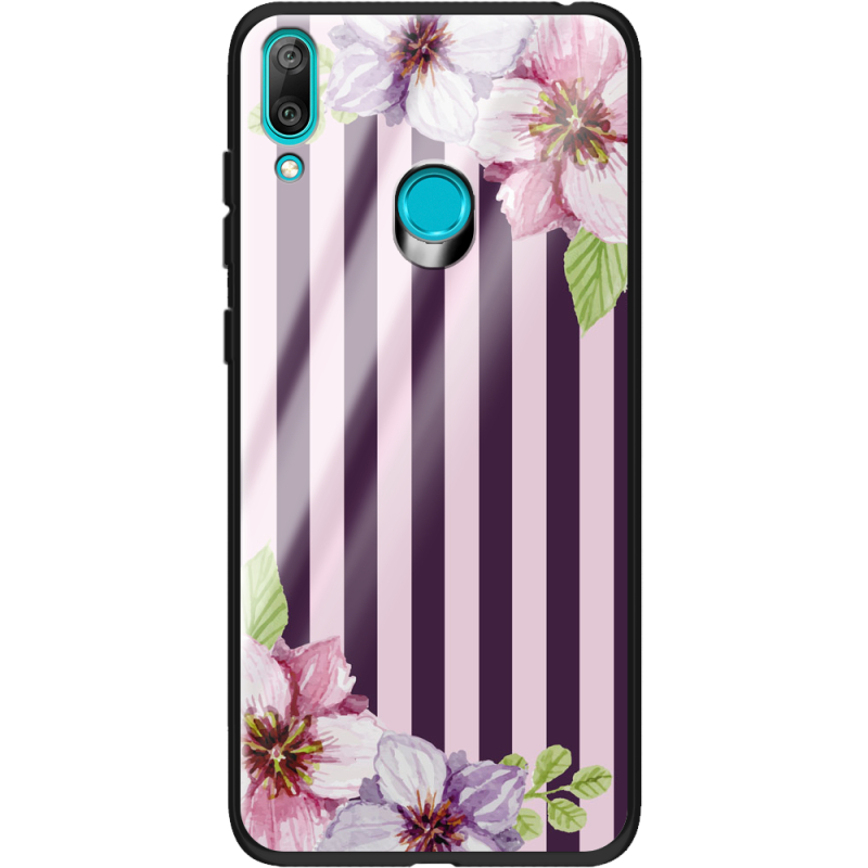 Защитный чехол BoxFace Glossy Panel Huawei Y7 2019 Purple Fantasy