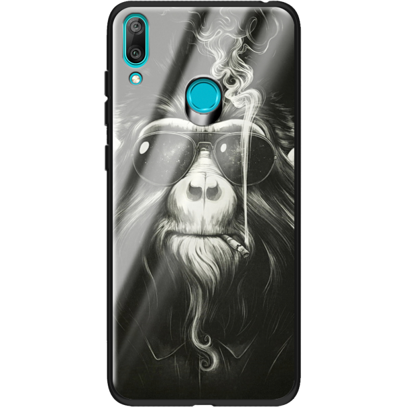 Защитный чехол BoxFace Glossy Panel Huawei Y7 2019 Smokey Monkey