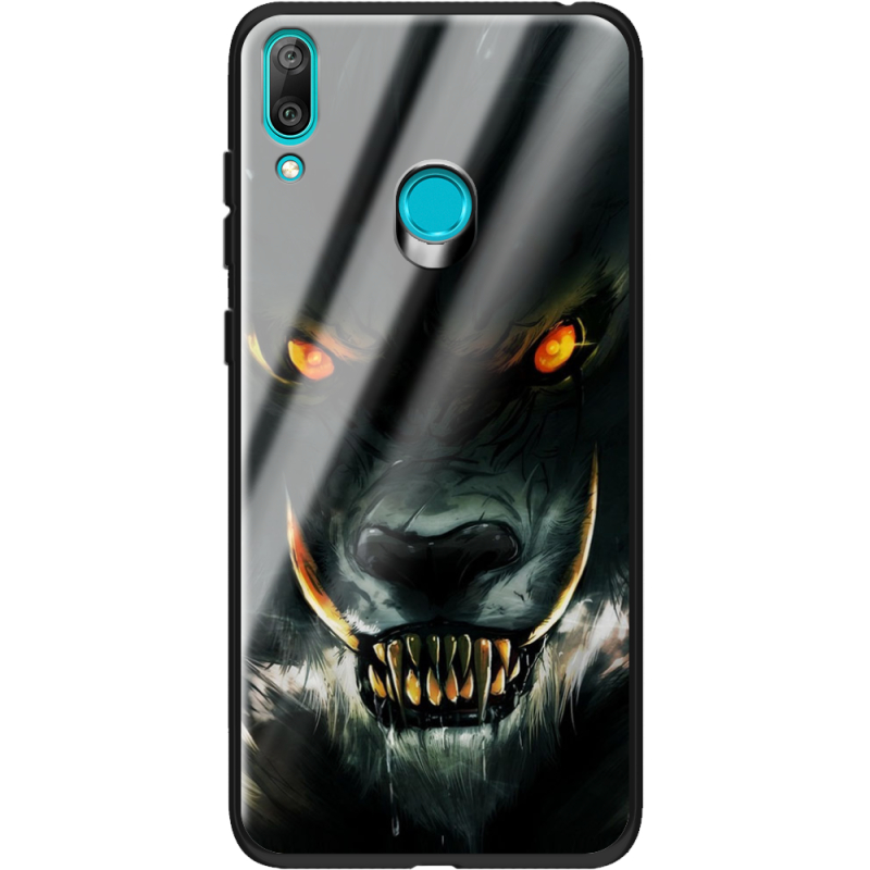 Защитный чехол BoxFace Glossy Panel Huawei Y7 2019 Werewolf