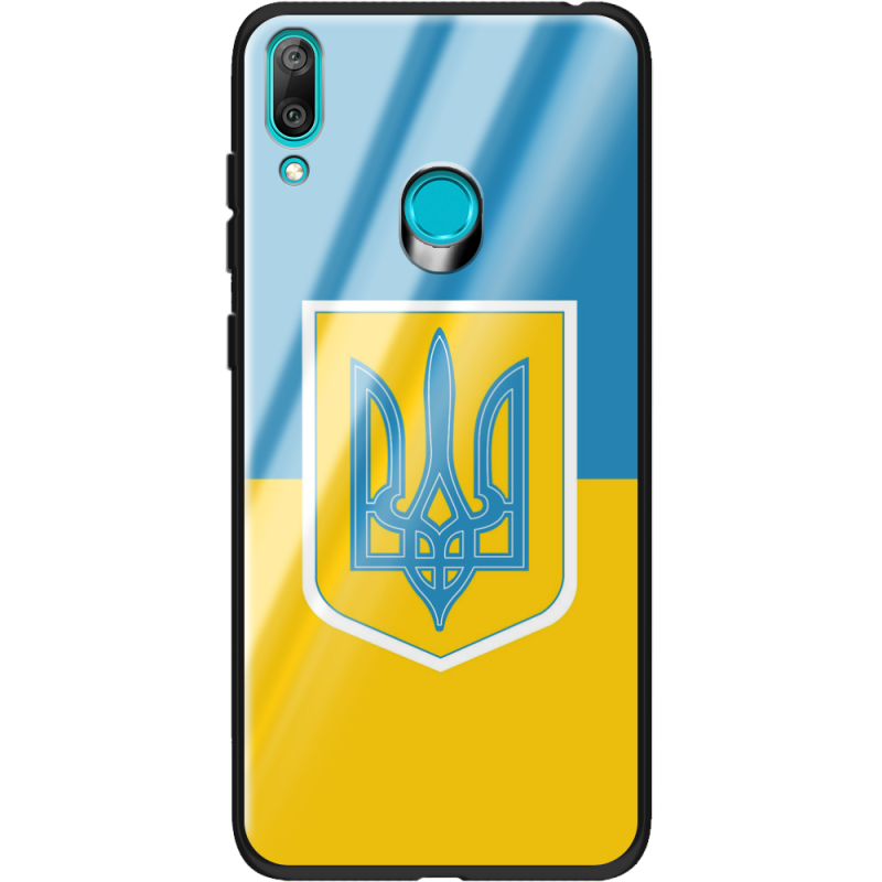 Защитный чехол BoxFace Glossy Panel Huawei Y7 2019 Герб України