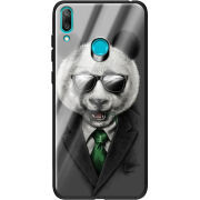 Защитный чехол BoxFace Glossy Panel Huawei Y7 2019 Cool Panda