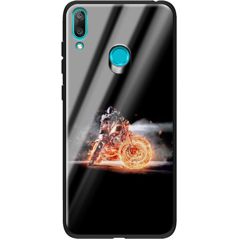 Защитный чехол BoxFace Glossy Panel Huawei Y7 2019 Biker