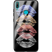 Защитный чехол BoxFace Glossy Panel Huawei Y7 2019 Lips