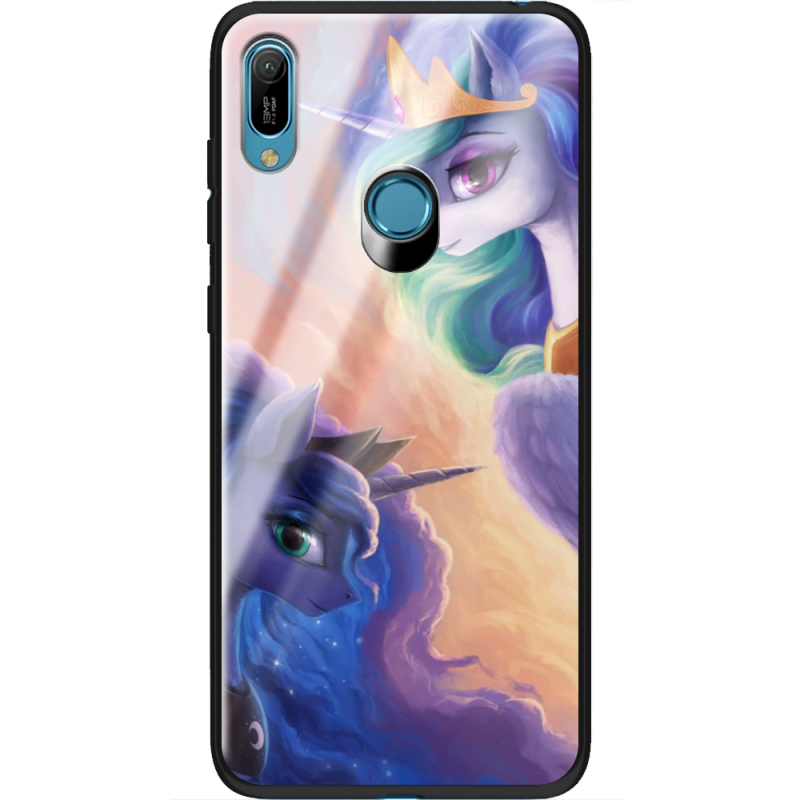 Защитный чехол BoxFace Glossy Panel Huawei Y6 Prime 2019 My Little Pony Rarity  Princess Luna