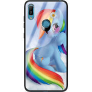Защитный чехол BoxFace Glossy Panel Huawei Y6 Prime 2019 My Little Pony Rainbow Dash