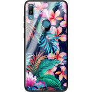 Защитный чехол BoxFace Glossy Panel Huawei Y6 Prime 2019 Exotic Flowers
