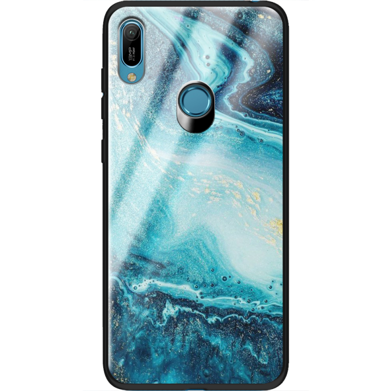 Защитный чехол BoxFace Glossy Panel Huawei Y6 Prime 2019 Blue Marble