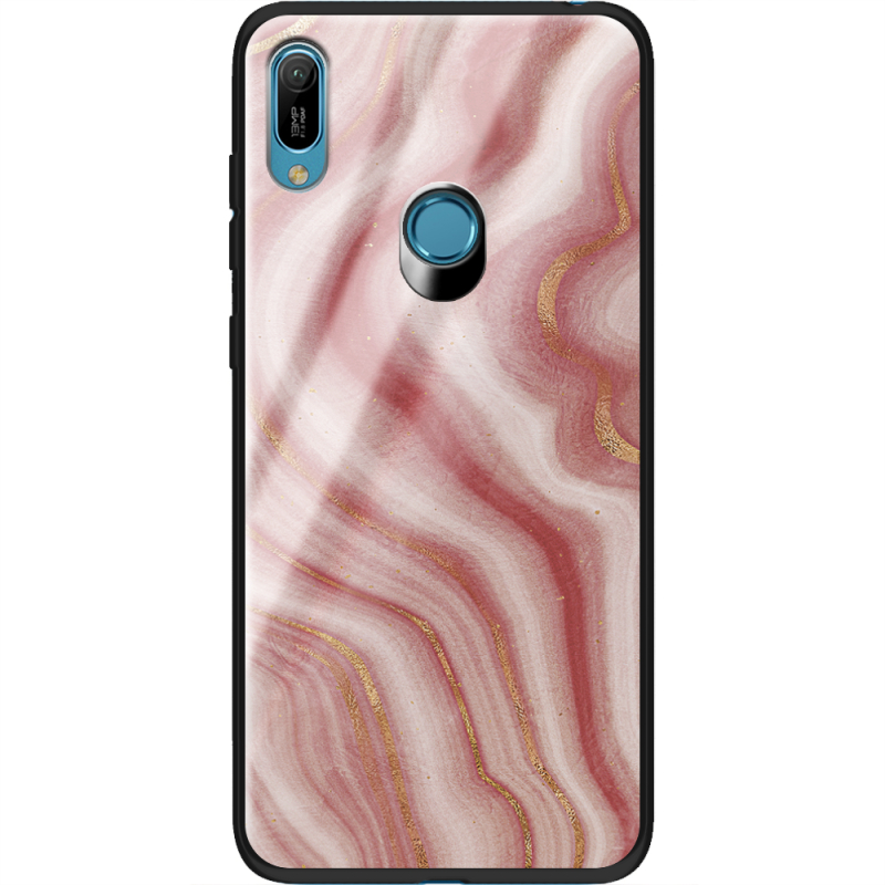 Защитный чехол BoxFace Glossy Panel Huawei Y6 Prime 2019 Print Marble