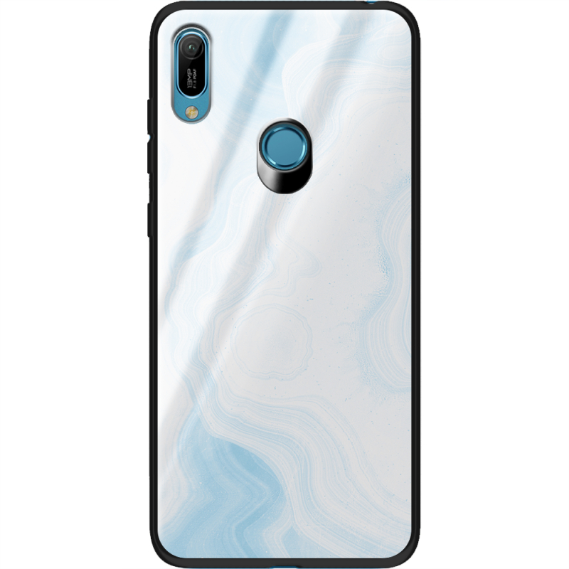 Защитный чехол BoxFace Glossy Panel Huawei Y6 Prime 2019 Light Marble