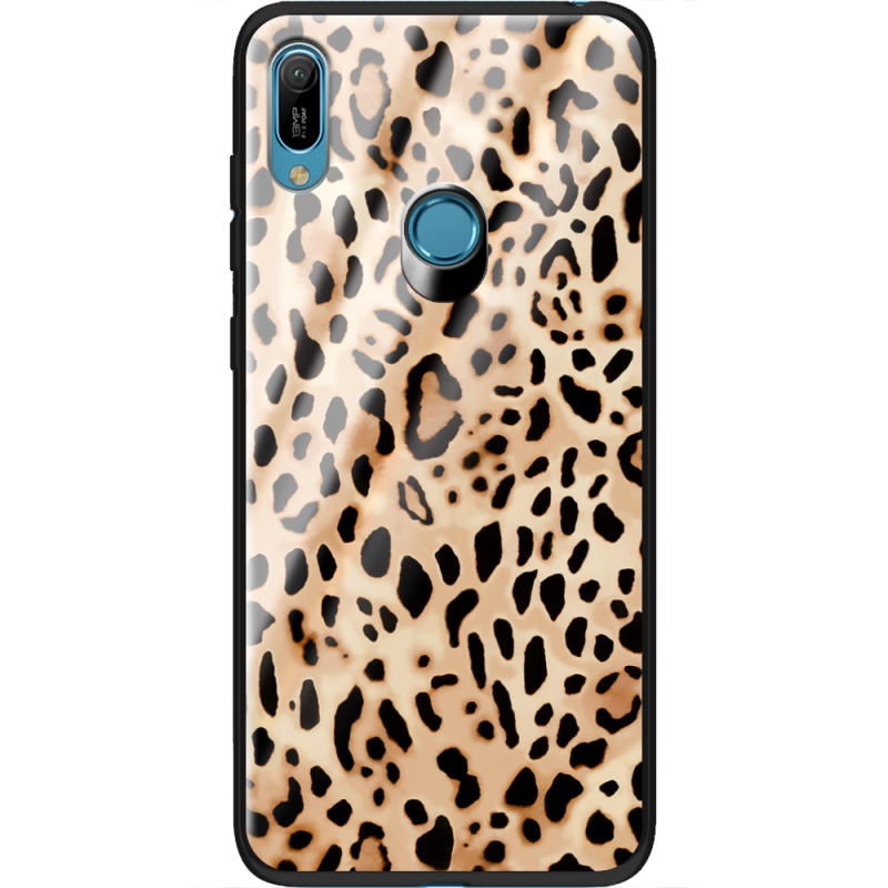 Защитный чехол BoxFace Glossy Panel Huawei Y6 Prime 2019 Leopard Print