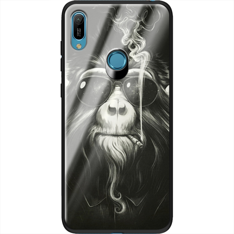 Защитный чехол BoxFace Glossy Panel Huawei Y6 Prime 2019 Smokey Monkey