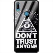 Защитный чехол BoxFace Glossy Panel Huawei Y6 Prime 2019 Dont Trust Anyone