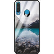 Защитный чехол BoxFace Glossy Panel Huawei P30 Lite Blue Lake