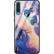 Защитный чехол BoxFace Glossy Panel Huawei P30 Lite My Little Pony Rarity  Princess Luna