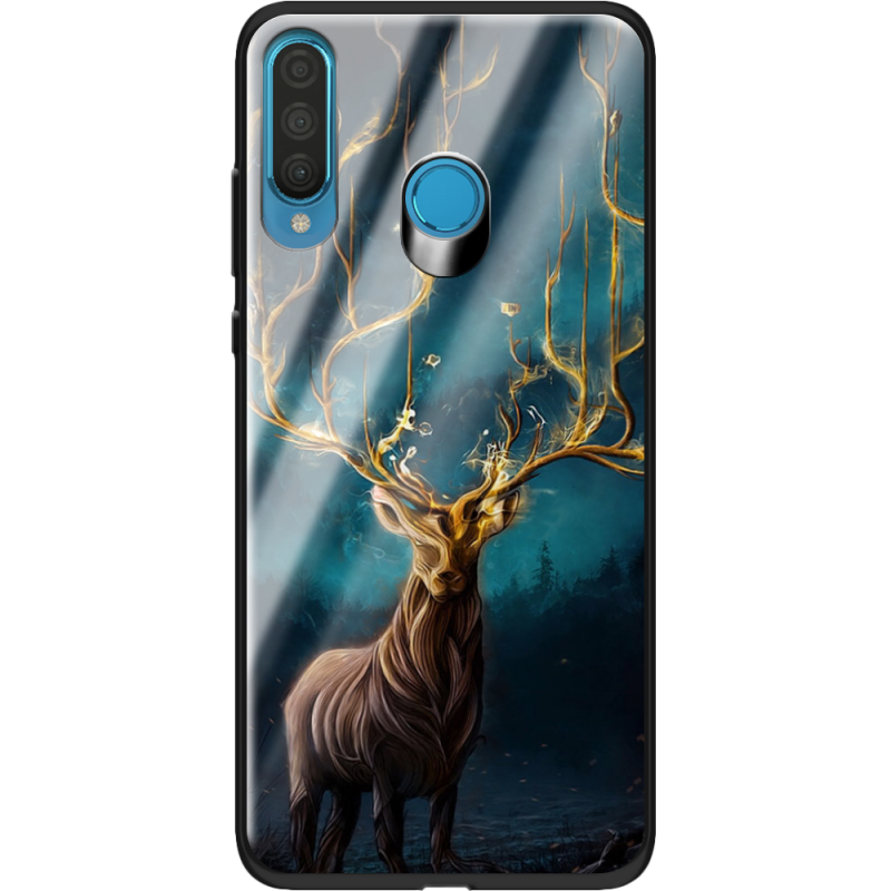 Защитный чехол BoxFace Glossy Panel Huawei P30 Lite Fairy Deer