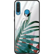 Защитный чехол BoxFace Glossy Panel Huawei P30 Lite Leaf