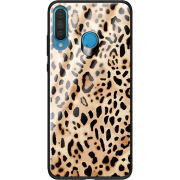 Защитный чехол BoxFace Glossy Panel Huawei P30 Lite Leopard Print