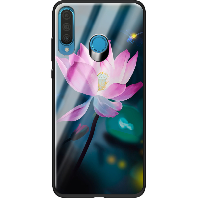 Защитный чехол BoxFace Glossy Panel Huawei P30 Lite Lotus