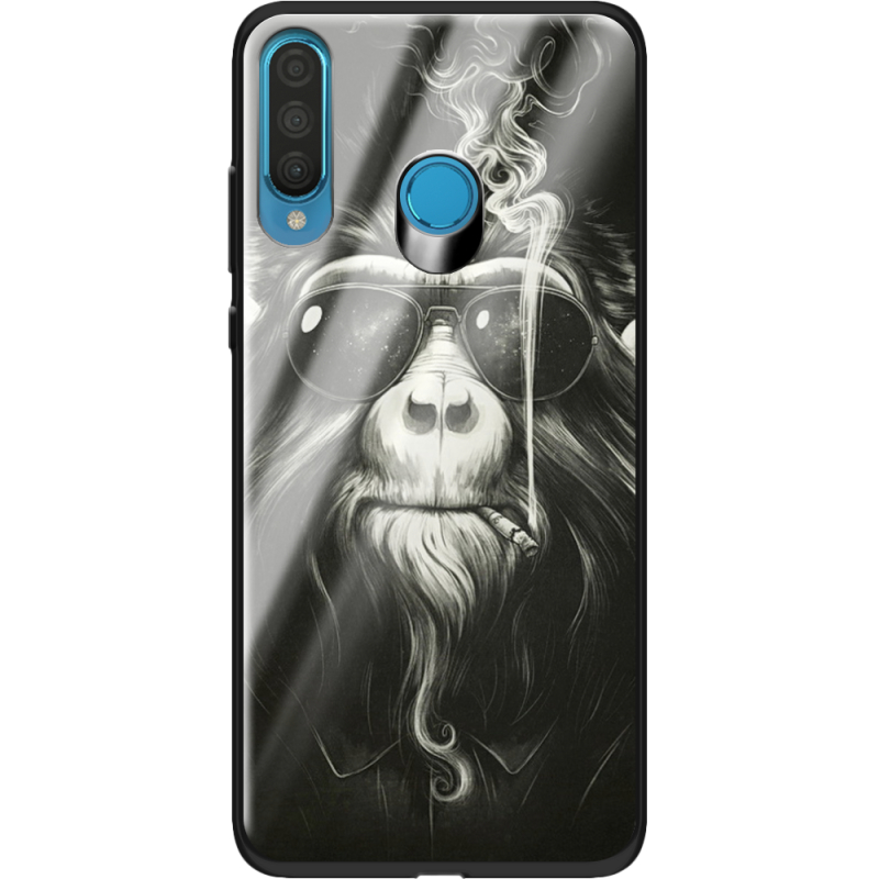 Защитный чехол BoxFace Glossy Panel Huawei P30 Lite Smokey Monkey