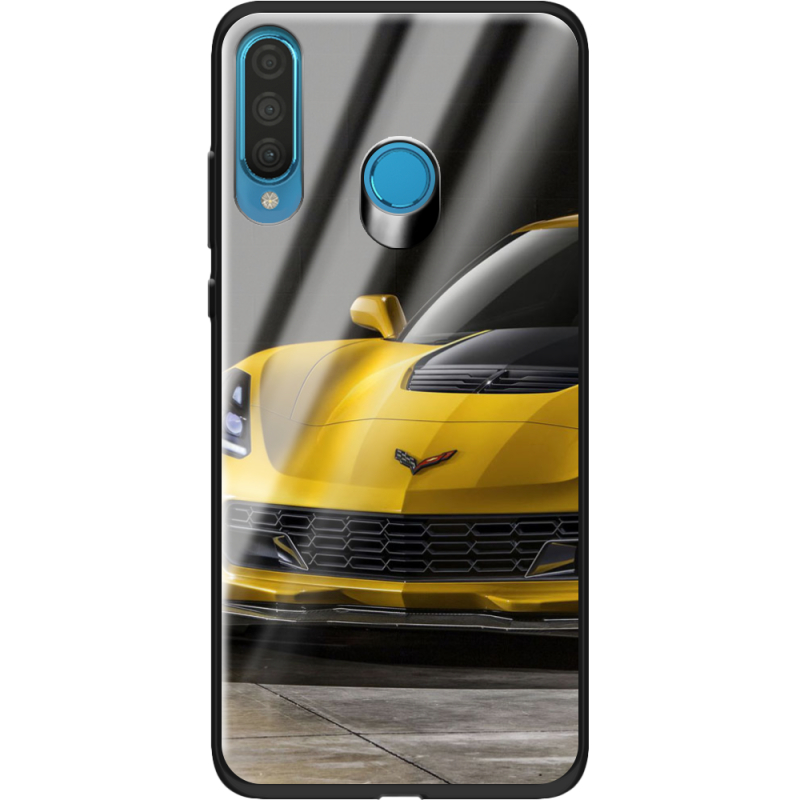 Защитный чехол BoxFace Glossy Panel Huawei P30 Lite Corvette Z06