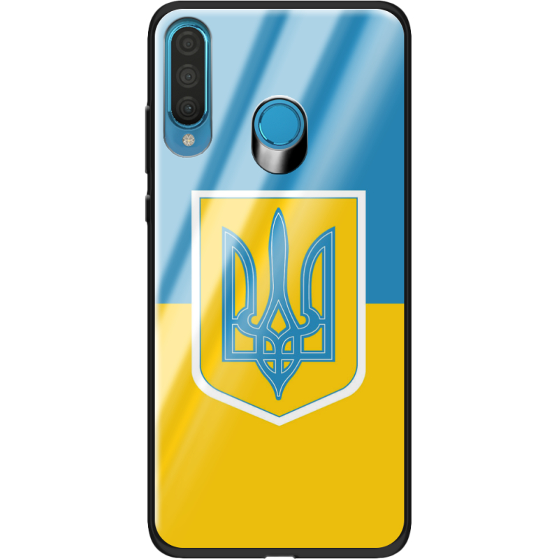 Защитный чехол BoxFace Glossy Panel Huawei P30 Lite Герб України