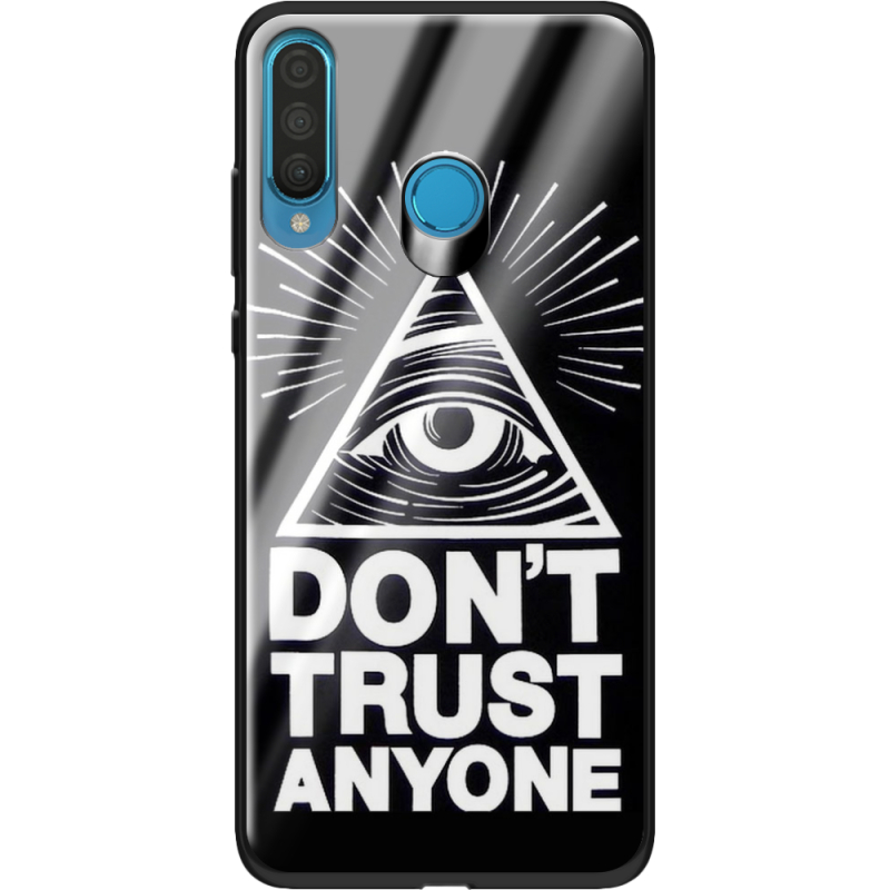 Защитный чехол BoxFace Glossy Panel Huawei P30 Lite Dont Trust Anyone