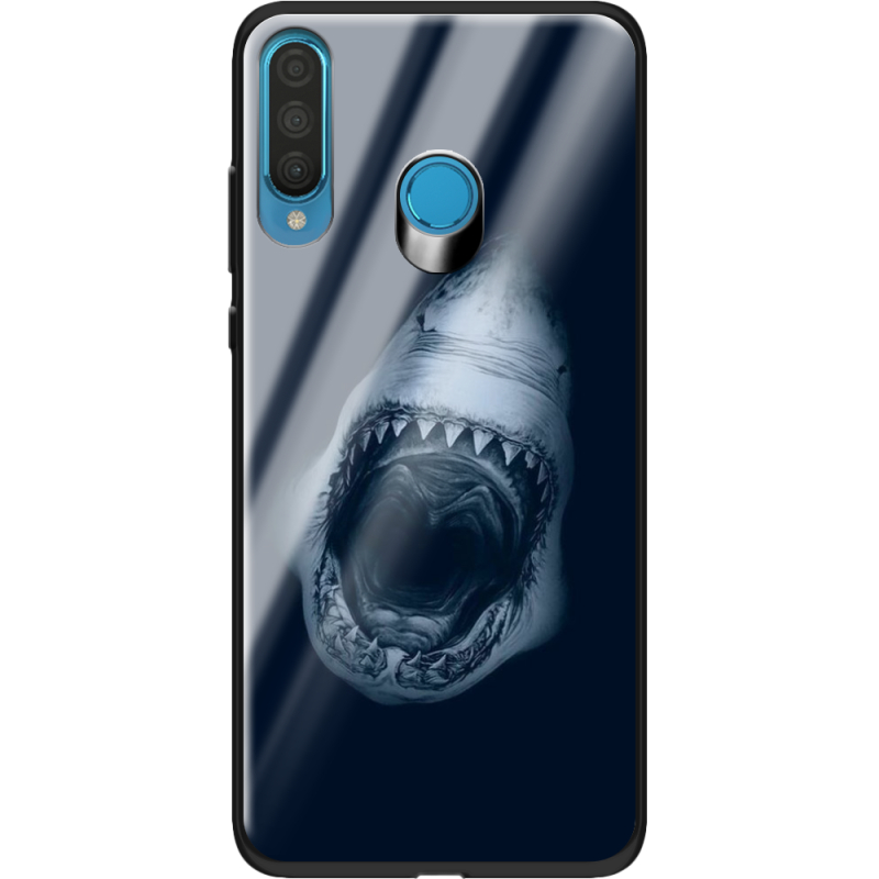 Защитный чехол BoxFace Glossy Panel Huawei P30 Lite Shark