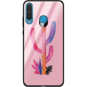 Защитный чехол BoxFace Glossy Panel Huawei P30 Lite Pink Desert