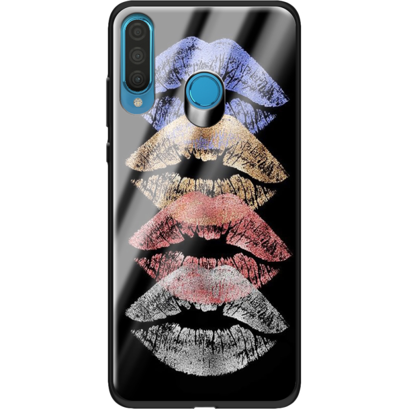 Защитный чехол BoxFace Glossy Panel Huawei P30 Lite Lips