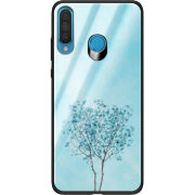 Защитный чехол BoxFace Glossy Panel Huawei P30 Lite Blue Tree