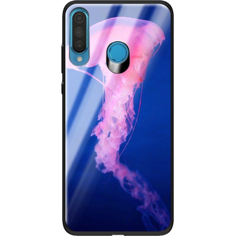 Защитный чехол BoxFace Glossy Panel Huawei P30 Lite Jellyfish