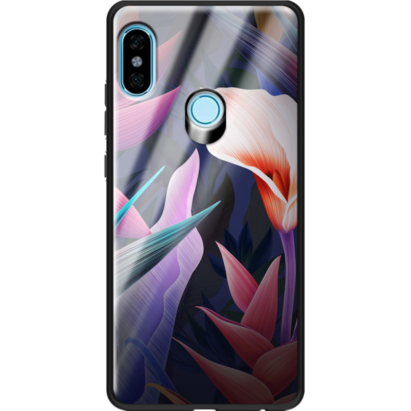 Защитный чехол BoxFace Glossy Panel Xiaomi Redmi Note 5 / Note 5 Pro Calla Flower