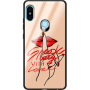 Защитный чехол BoxFace Glossy Panel Xiaomi Redmi Note 5 / Note 5 Pro Speak Only Whith Love