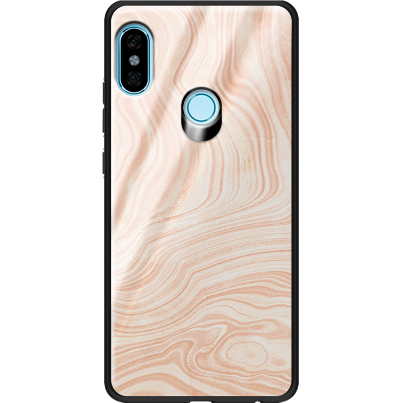 Защитный чехол BoxFace Glossy Panel Xiaomi Redmi Note 5 / Note 5 Pro Delicate Marble