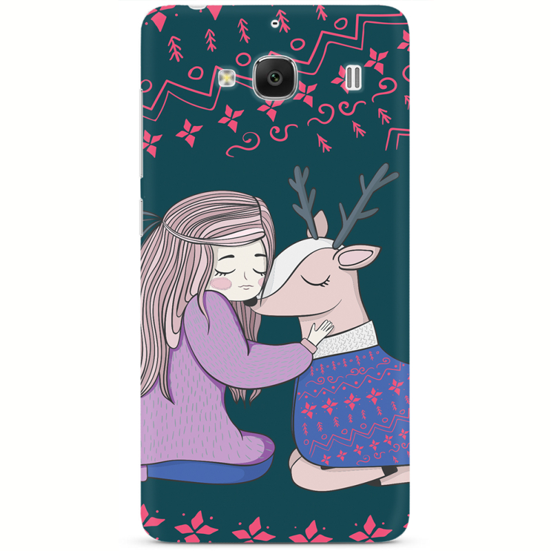 Чехол Uprint Xiaomi Redmi 2 Girl and deer