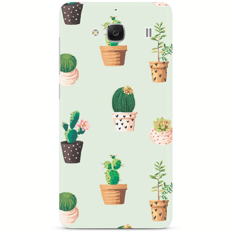 Чехол Uprint Xiaomi Redmi 2 L-green Cacti