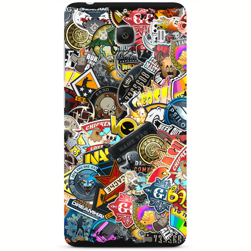 Чехол Uprint Xiaomi Redmi 2 CS:Go Stickerbombing