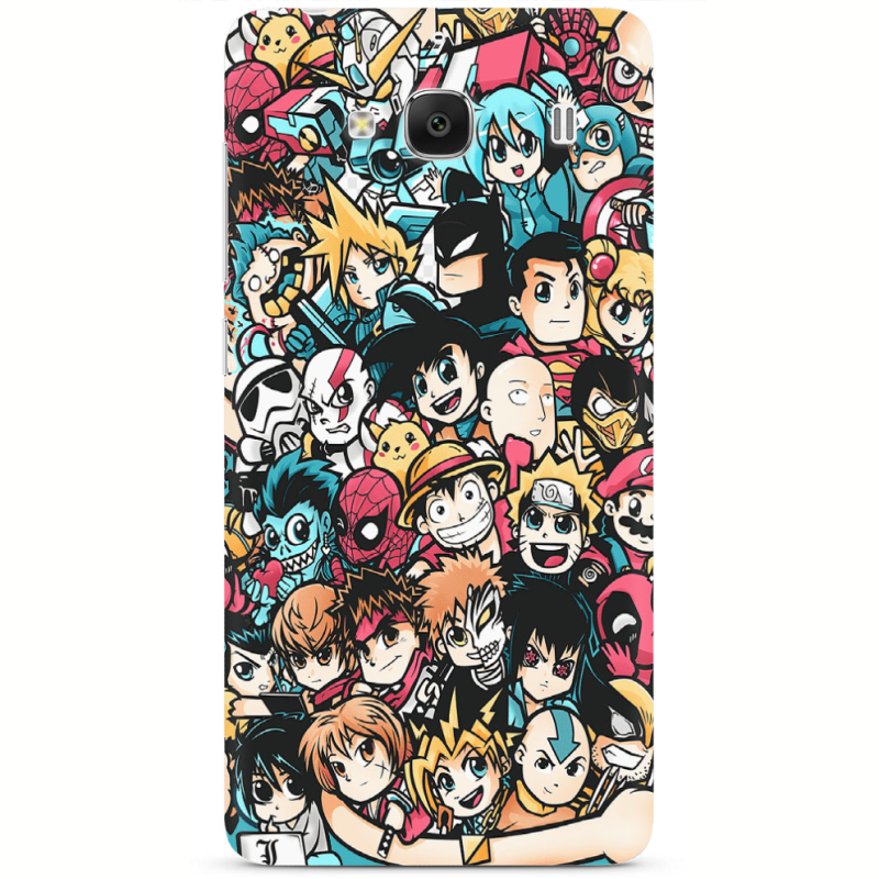 Чехол Uprint Xiaomi Redmi 2 Anime Stickers