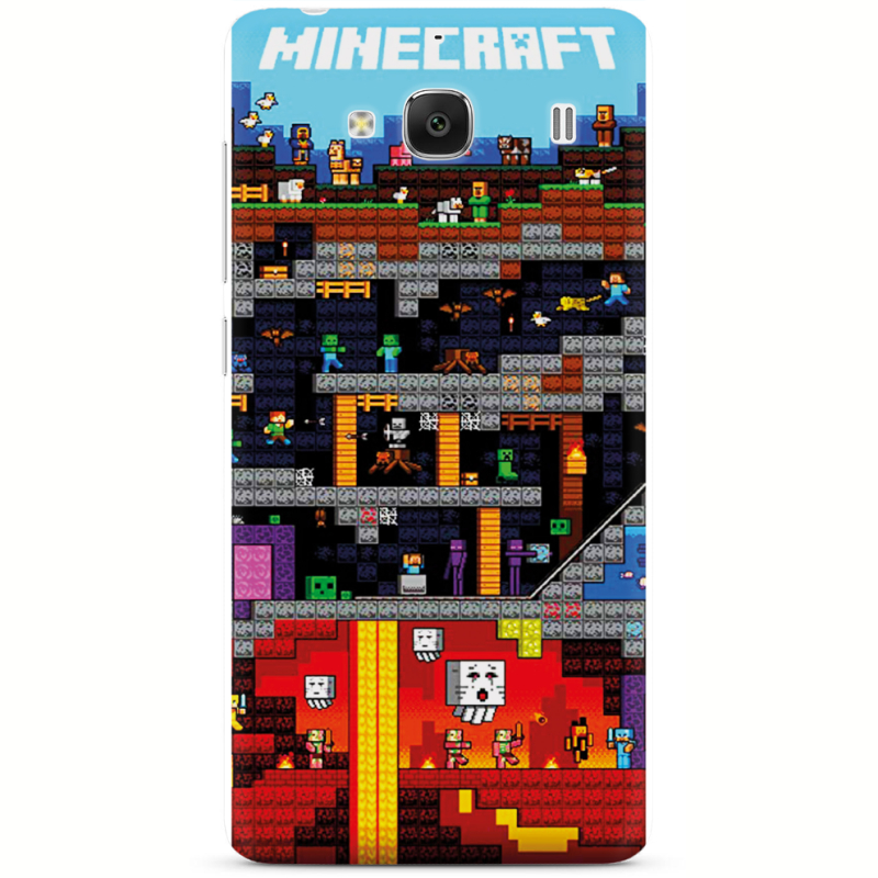 Чехол Uprint Xiaomi Redmi 2 Minecraft Lode Runner