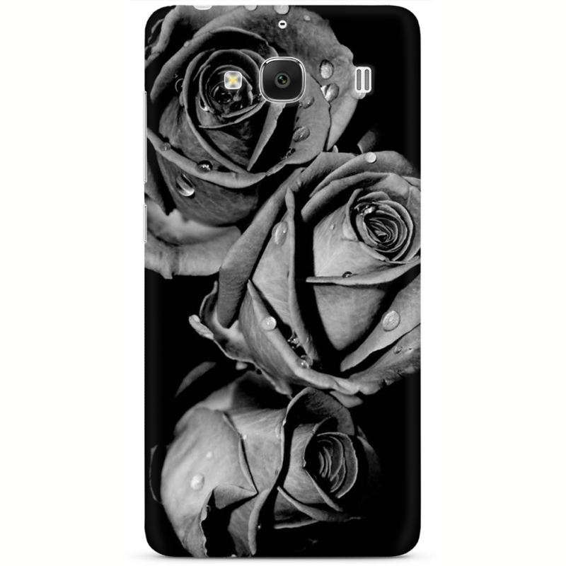 Чехол Uprint Xiaomi Redmi 2 Black and White Roses