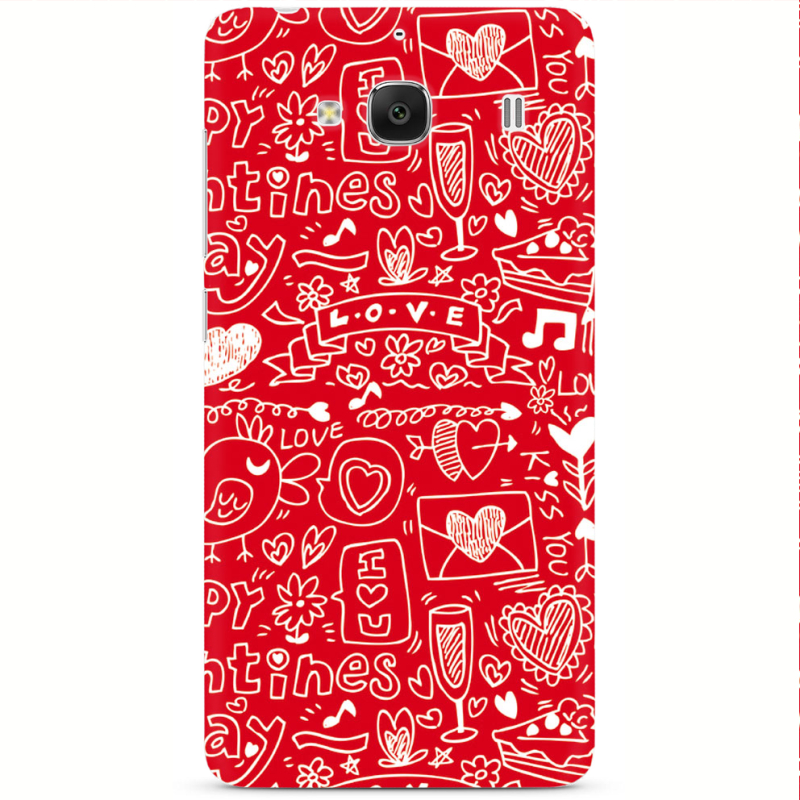 Чехол Uprint Xiaomi Redmi 2 Happy Valentines